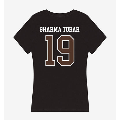 St. Bonaventure - NCAA Women's Soccer : Naomi Sharma Tobar - Women's V-Neck T-Shirt-1