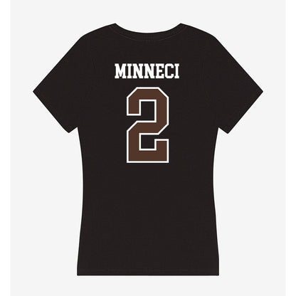 St. Bonaventure - NCAA Men's Soccer : Jackson Minneci - Women's V-Neck T-Shirt-1