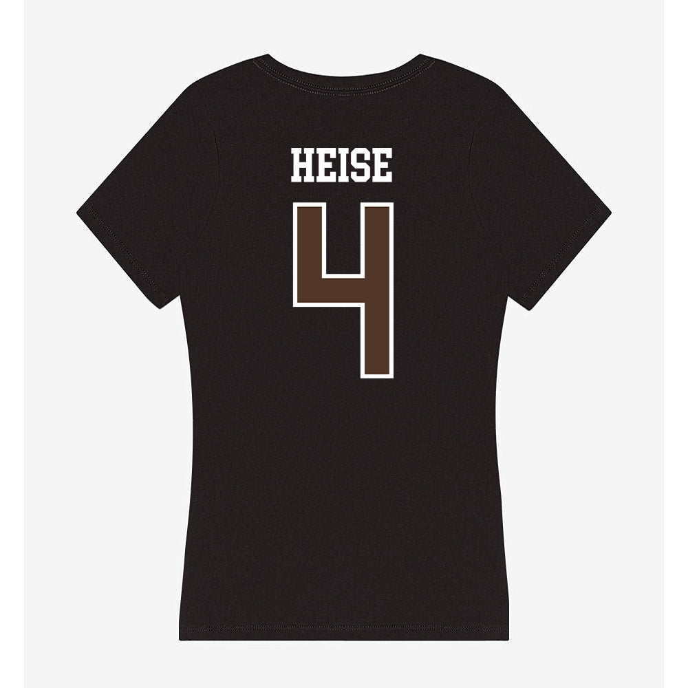 St. Bonaventure - NCAA Women's Basketball : Mallory Heise - Women's V-Neck T-Shirt-1