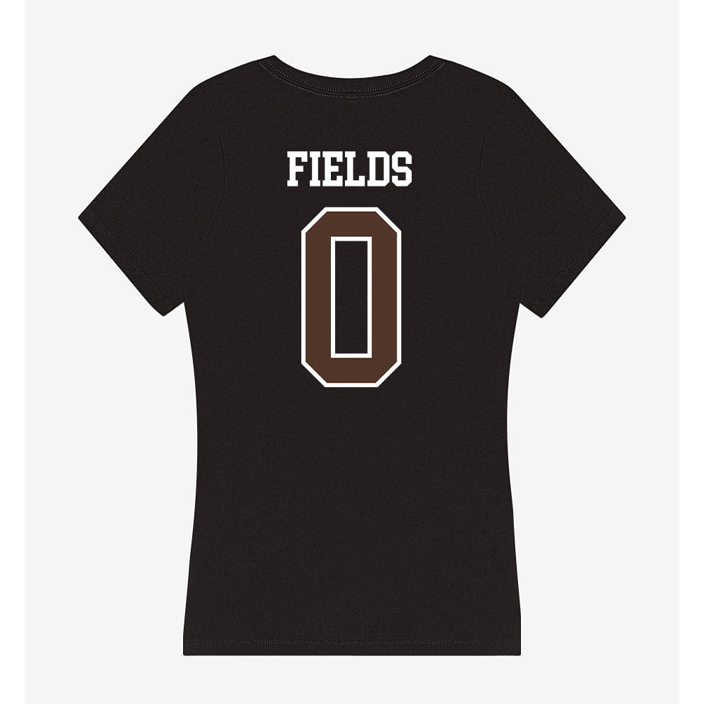 St. Bonaventure - NCAA Women's Basketball : Diamond Fields - Women's V-Neck T-Shirt-1