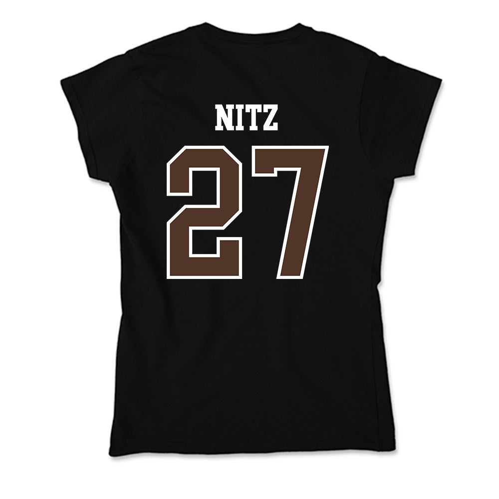 St. Bonaventure - NCAA Men's Soccer : Harrison Nitz - Soft Style Women’s T-Shirt-1