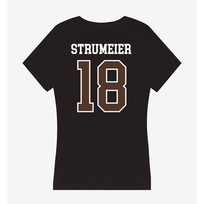 St. Bonaventure - NCAA Men's Soccer : Bryce Strumeier - Women's V-Neck T-Shirt-1