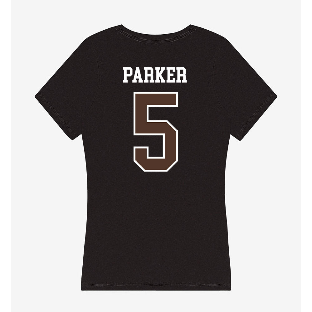 St. Bonaventure - NCAA Women's Basketball : Aaliyah Parker - Women's V-Neck T-Shirt-1