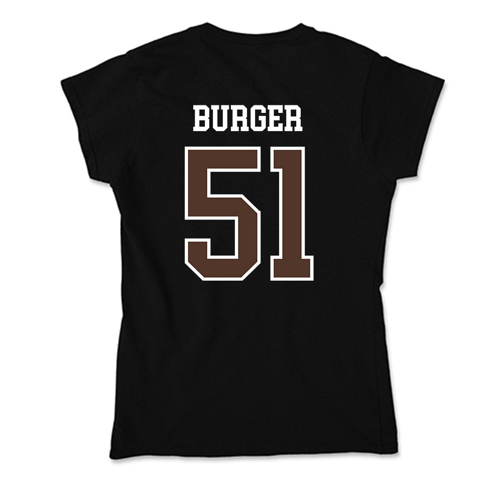 St. Bonaventure - NCAA Men's Lacrosse : Kaeden Burger - Soft Style Women’s T-Shirt-1