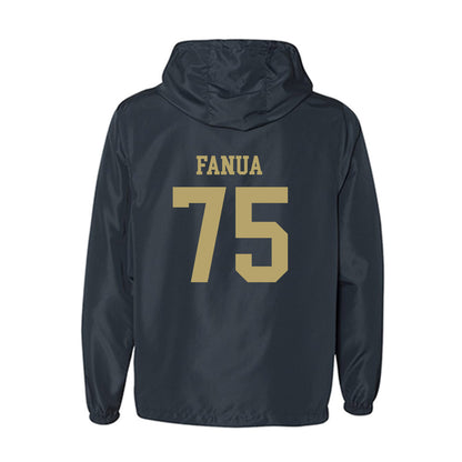 UC Davis - NCAA Football : Henry Fanua - Windbreaker-1