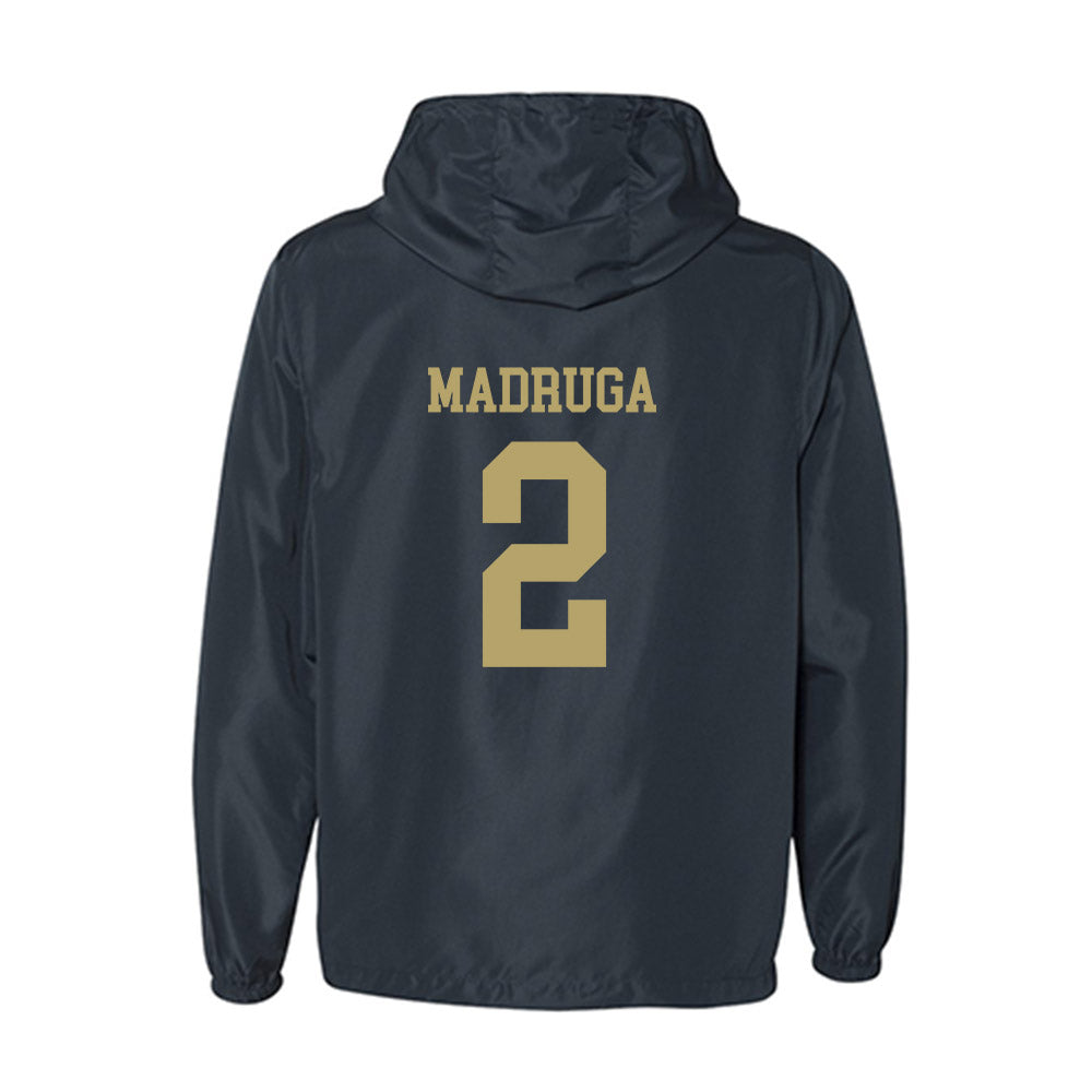 UC Davis - NCAA Football : Macray Madruga - Windbreaker-1