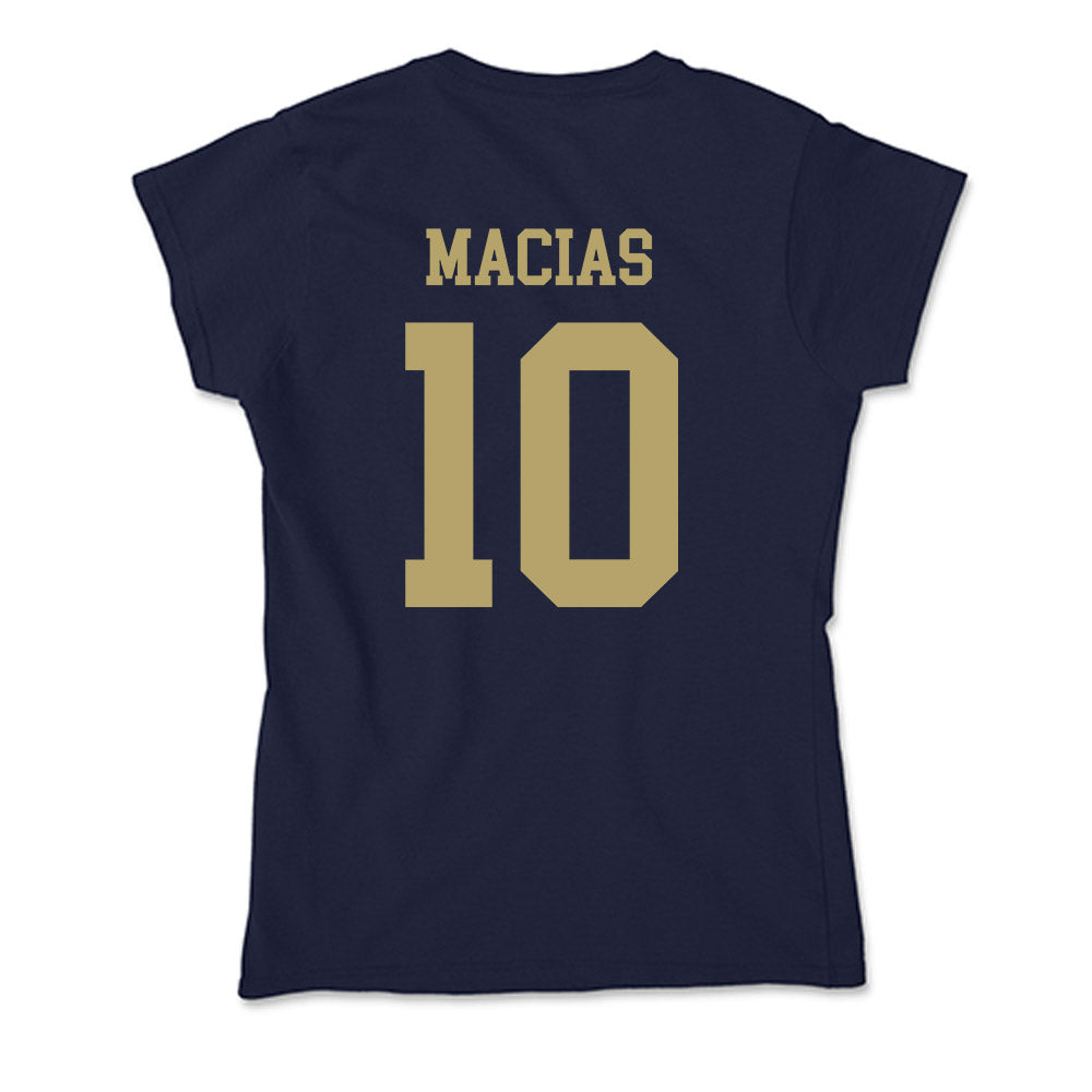 UC Davis - NCAA Softball : Kayla Macias - Soft Style Women’s T-Shirt-1