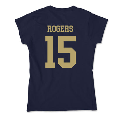 UC Davis - NCAA Football : Jordan Rogers - Soft Style Women’s T-Shirt-1
