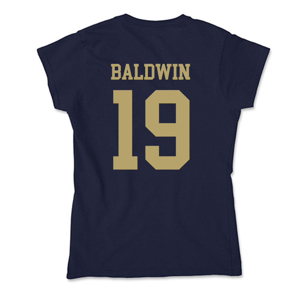 UC Davis - NCAA Softball : Amanda Baldwin - Soft Style Women’s T-Shirt-1