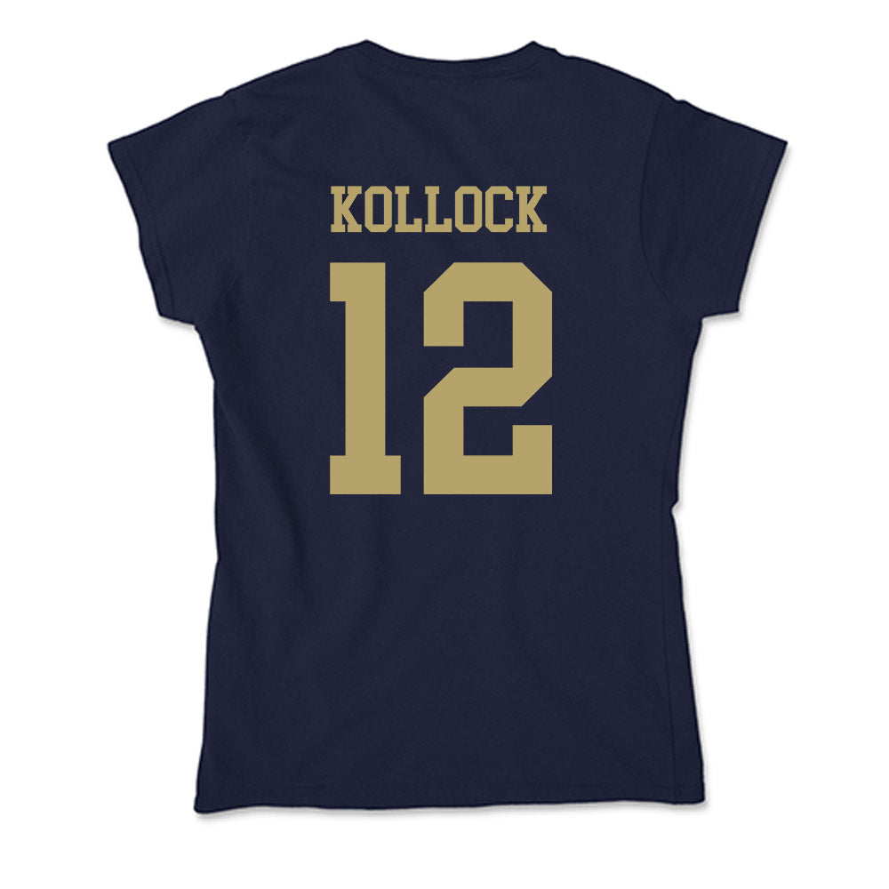 UC Davis - NCAA Football : Jackson Kollock - Soft Style Women’s T-Shirt-1