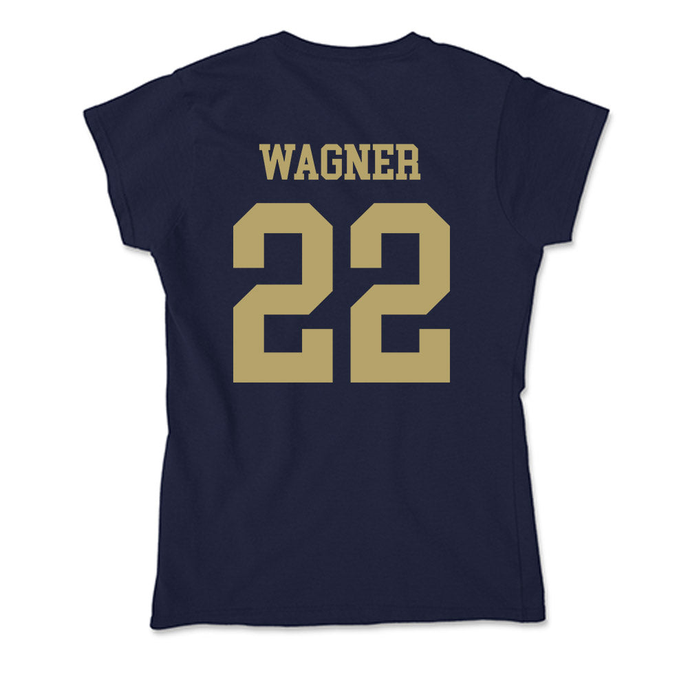 UC Davis - NCAA Women's Soccer : Courtney Wagner - Soft Style Women’s T-Shirt-1