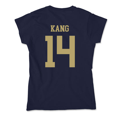 UC Davis - NCAA Baseball : Ethan Kang - Soft Style Women’s T-Shirt-1