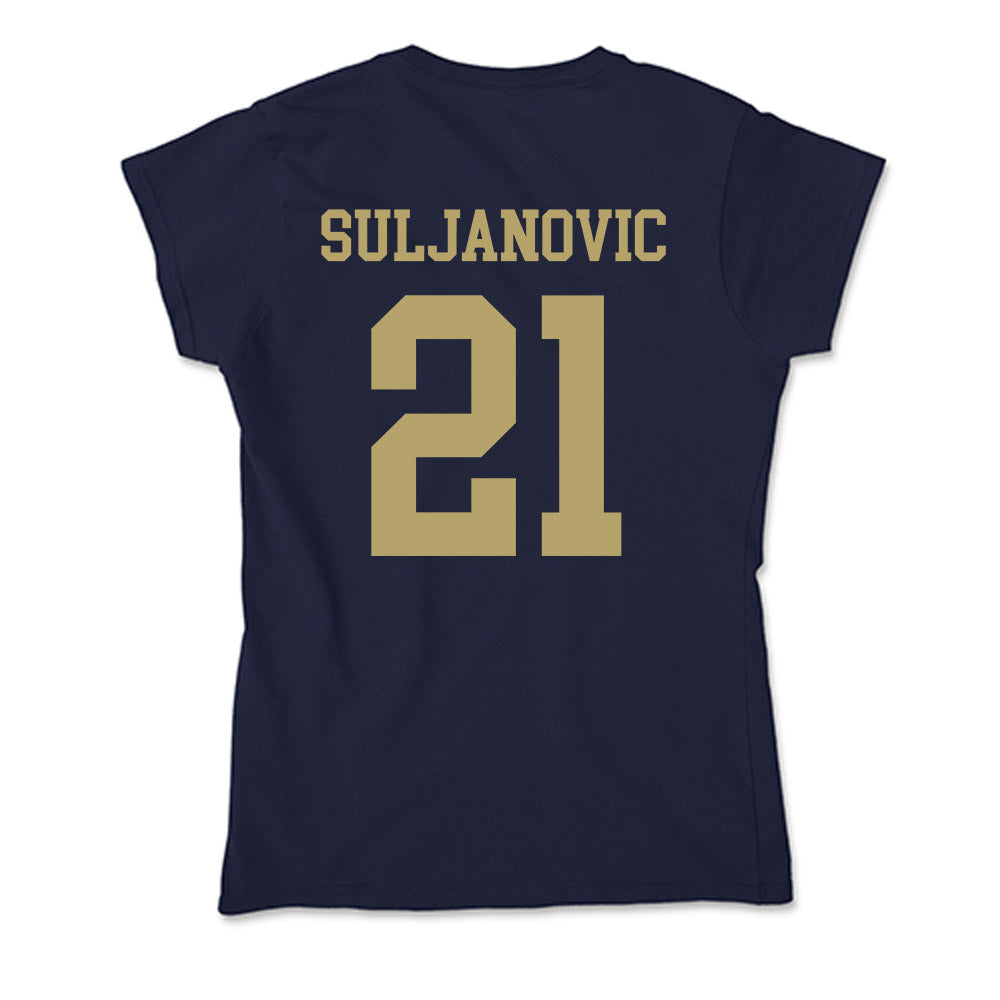 UC Davis - NCAA Men's Basketball : Omer Suljanovic - Soft Style Women’s T-Shirt-1