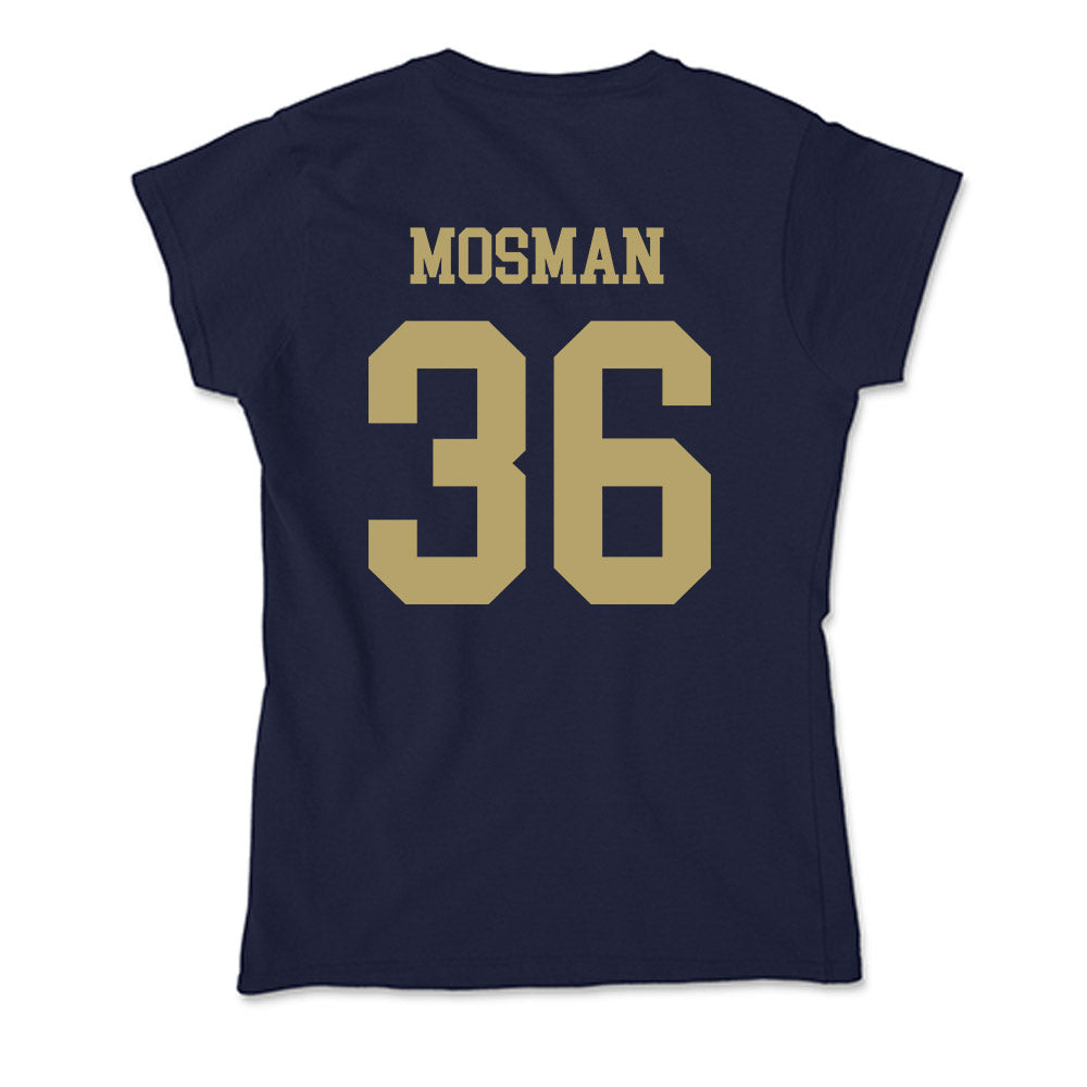 UC Davis - NCAA Baseball : Logan Mosman - Soft Style Women’s T-Shirt-1