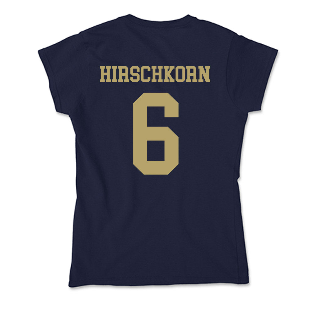 UC Davis - NCAA Baseball : Houston Hirschkorn - Soft Style Women’s T-Shirt-1
