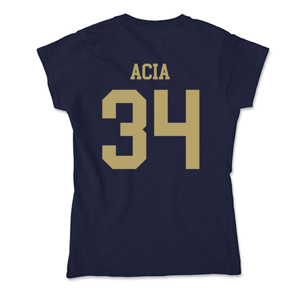 UC Davis - NCAA Football : Kai Acia - Soft Style Women’s T-Shirt-1