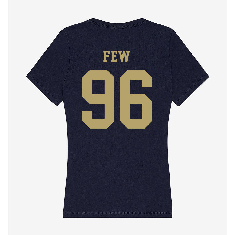 UC Davis - NCAA Football : Jaden Few - Women's V-Neck T-Shirt-1