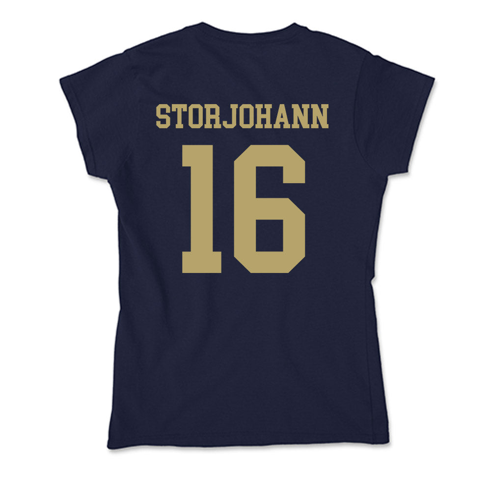 UC Davis - NCAA Baseball : Peter Storjohann - Soft Style Women’s T-Shirt-1