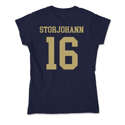 UC Davis - NCAA Baseball : Peter Storjohann - Soft Style Women’s T-Shirt-1