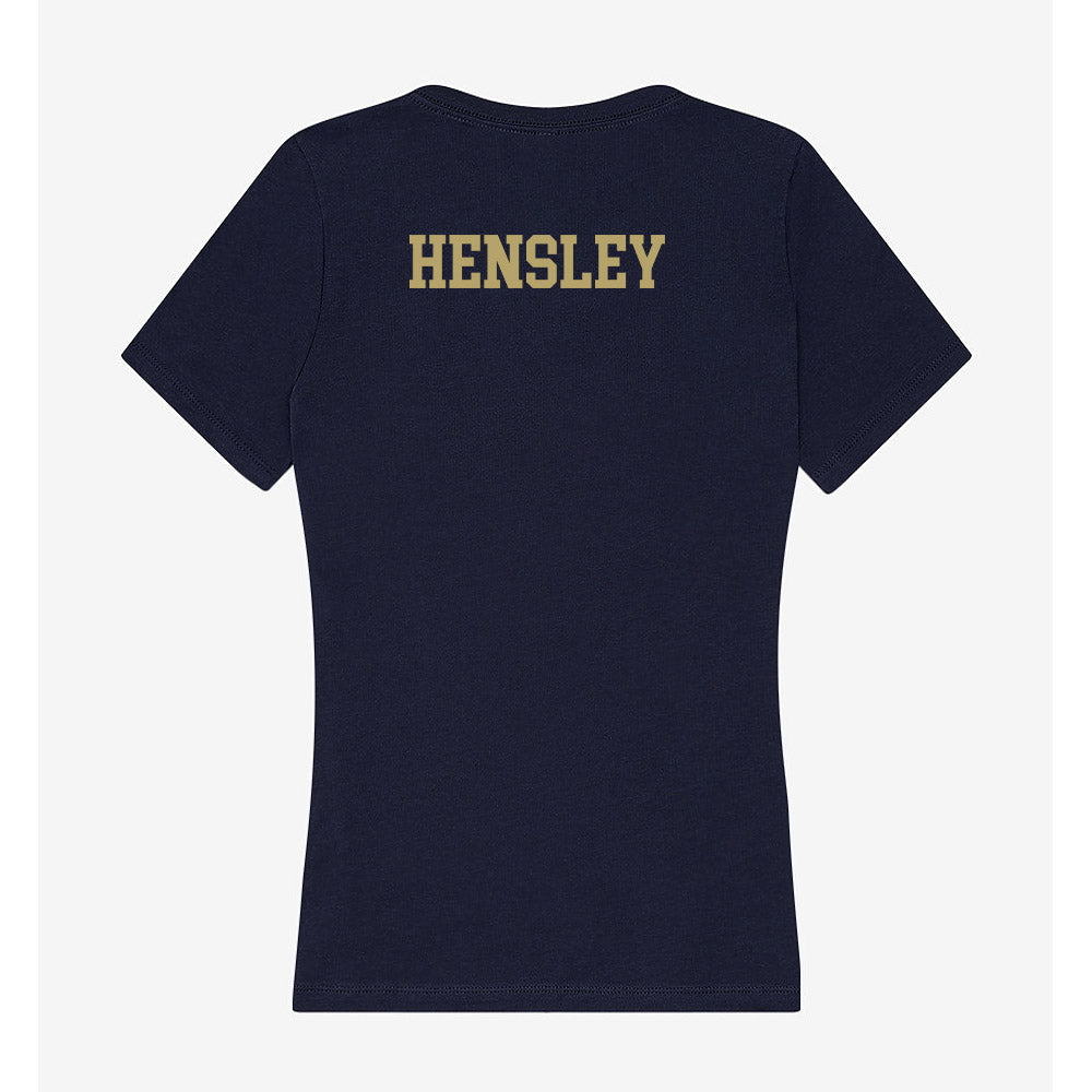 UCSD - NCAA Men's Track & Field : Caveli Hensley - Women's V-Neck T-Shirt-1