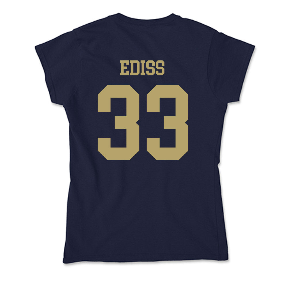 UC Davis - NCAA Softball : Ellena Ediss - Soft Style Women’s T-Shirt-1