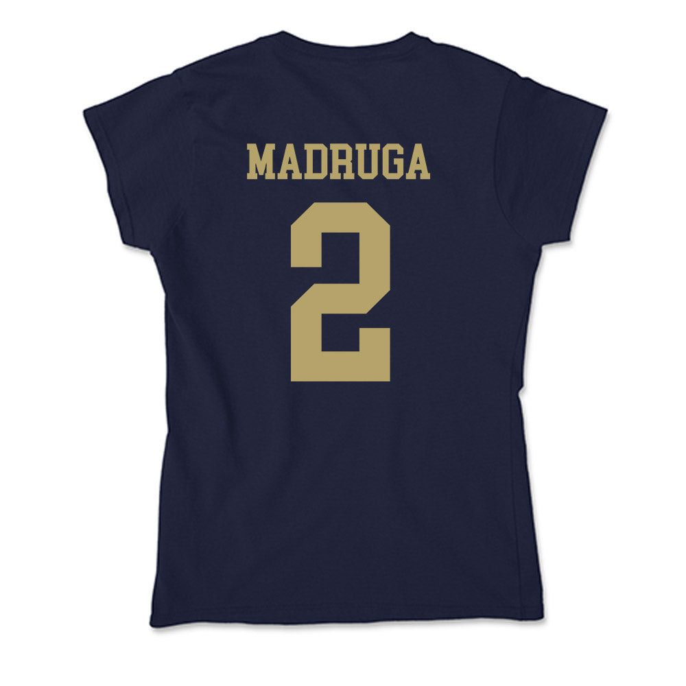 UC Davis - NCAA Football : Macray Madruga - Soft Style Women’s T-Shirt-1