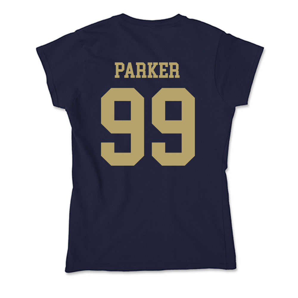 UC Davis - NCAA Football : Tyler Parker - Soft Style Women’s T-Shirt-1