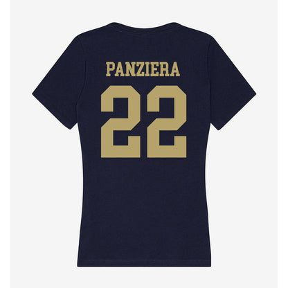 UC Davis - NCAA Softball : Marley Panziera - Women's V-Neck T-Shirt-1