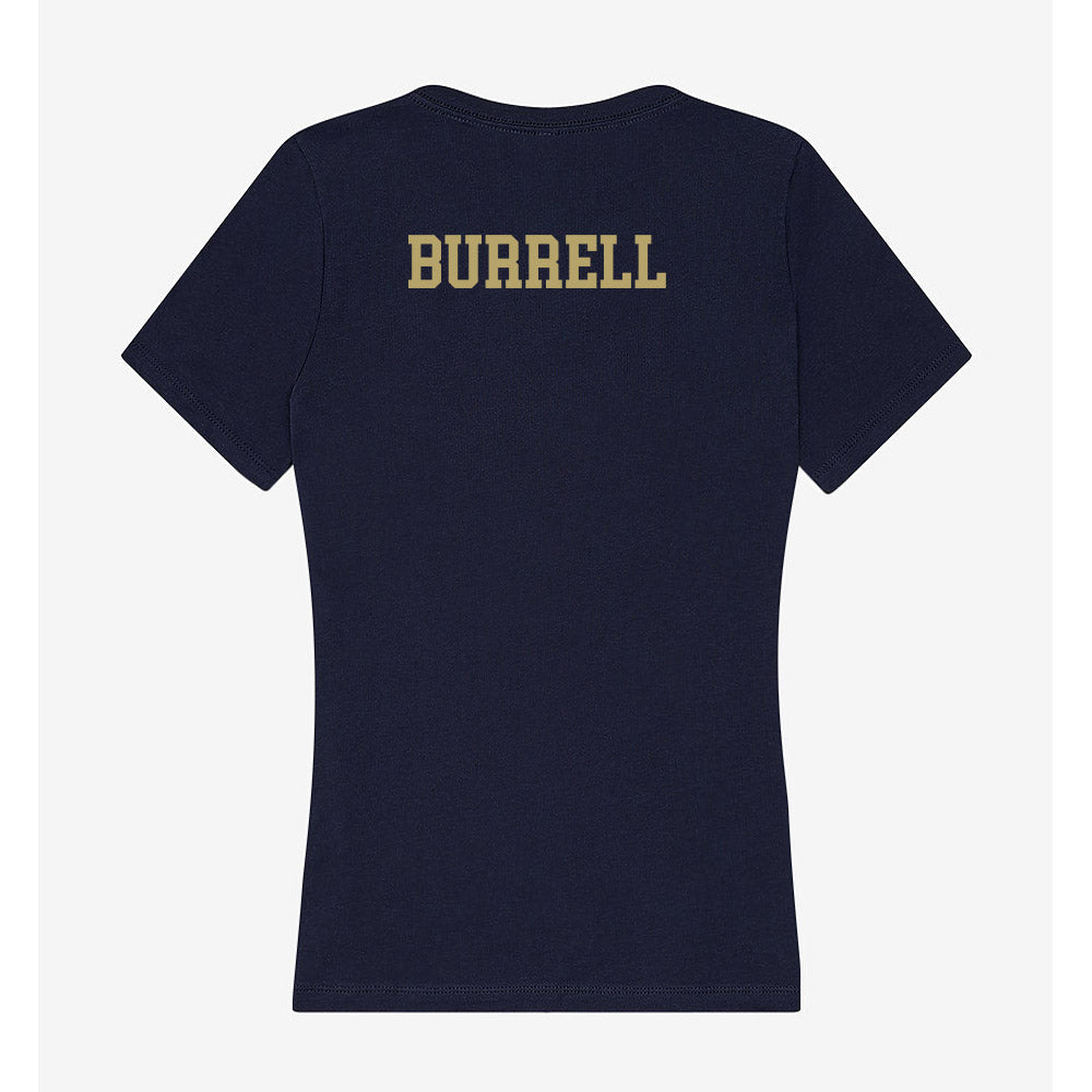 UCSD - NCAA Men's Track & Field : Jailen Burrell - Women's V-Neck T-Shirt-1