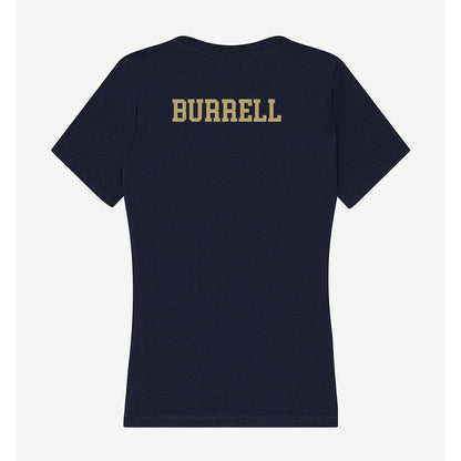 UCSD - NCAA Men's Track & Field : Jailen Burrell - Women's V-Neck T-Shirt-1
