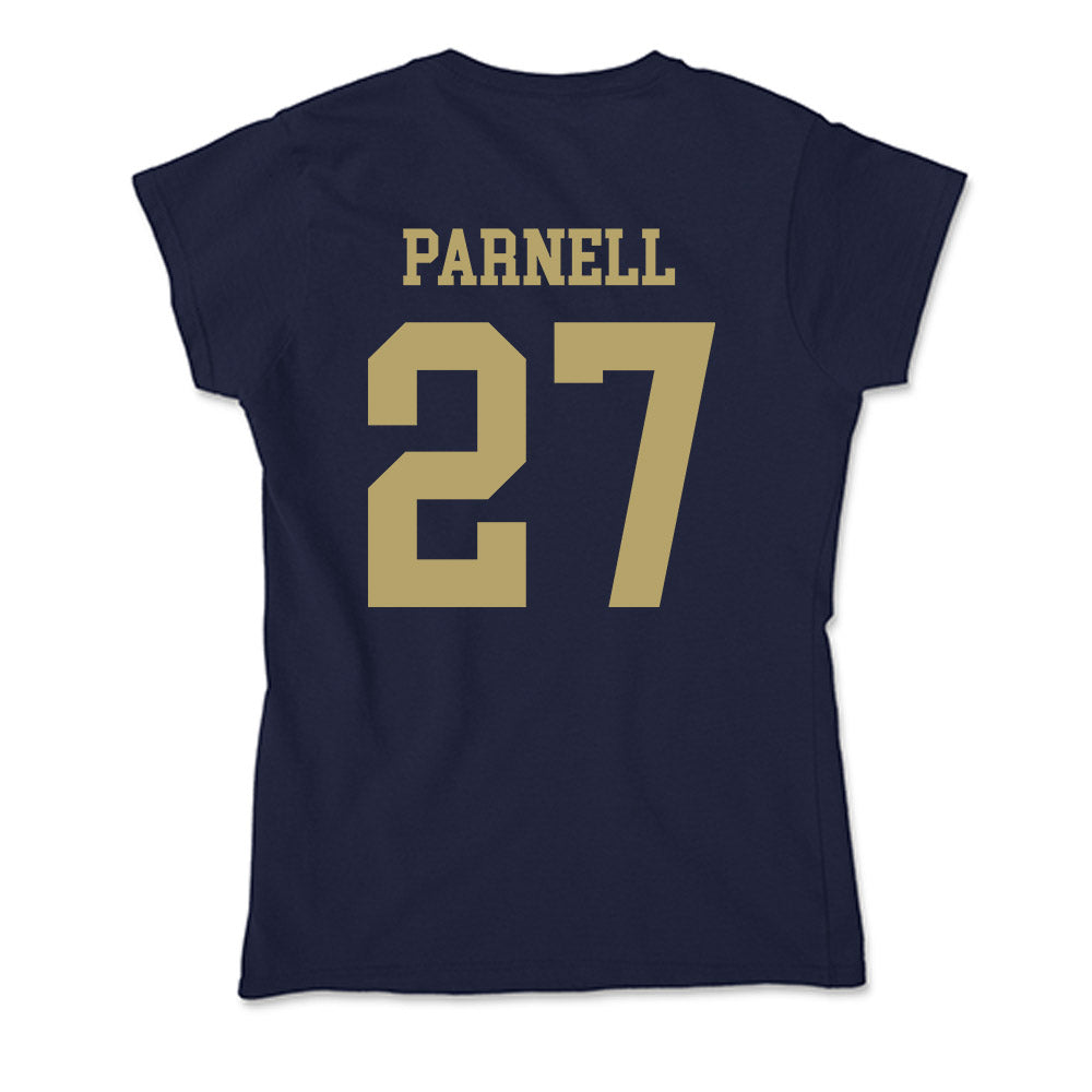 UC Davis - NCAA Football : Koen Parnell - Soft Style Women’s T-Shirt-1