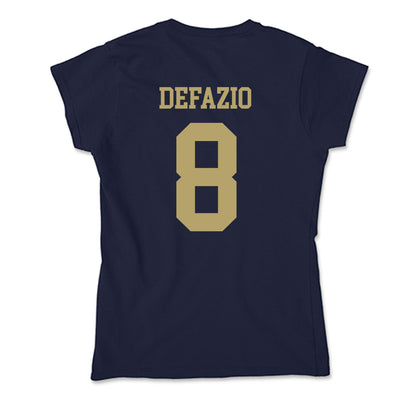 UC Davis - NCAA Women's Soccer : Jaycee DeFazio - Soft Style Women’s T-Shirt-1