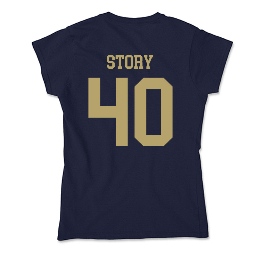 UC Davis - NCAA Baseball : Zach Story - Soft Style Women’s T-Shirt-1