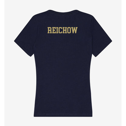 UC Davis - NCAA Women's Gymnastics : Avah Reichow - Women's V-Neck T-Shirt-1