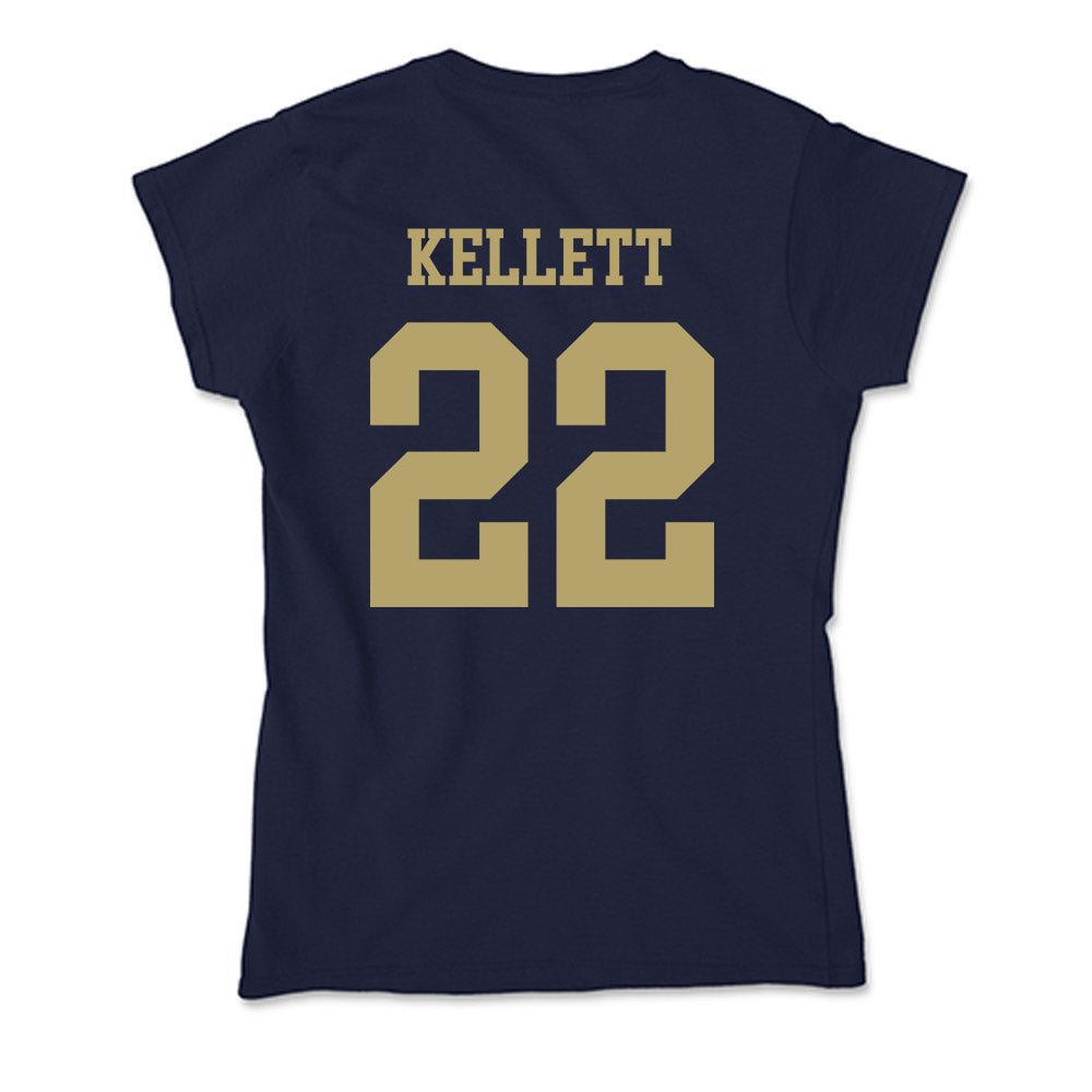 UC Davis - NCAA Men's Soccer : Caelan Kellett - Soft Style Women’s T-Shirt-1