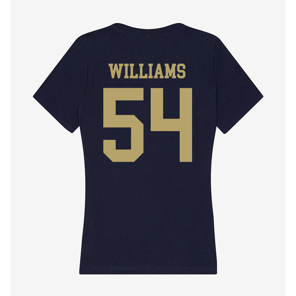 UC Davis - NCAA Football : Jake Williams - Women's V-Neck T-Shirt-1