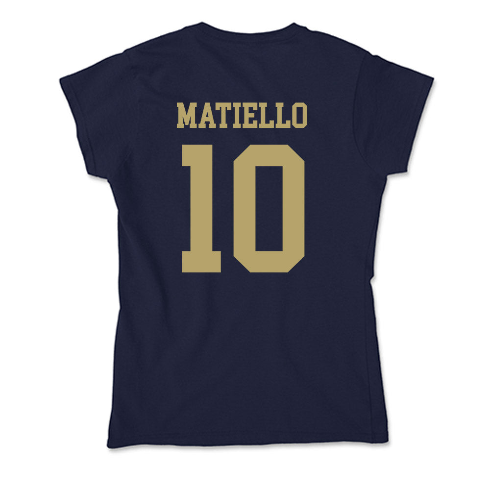 UC Davis - NCAA Men's Soccer : Rafael Matiello - Soft Style Women’s T-Shirt-1