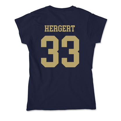 UC Davis - NCAA Football : Conner Hergert - Soft Style Women’s T-Shirt-1