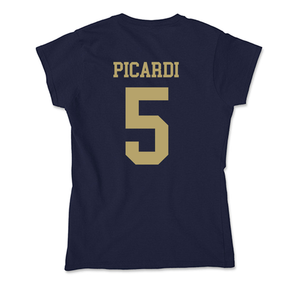UC Davis - NCAA Women's Lacrosse : Lauren Picardi - Soft Style Women’s T-Shirt-1