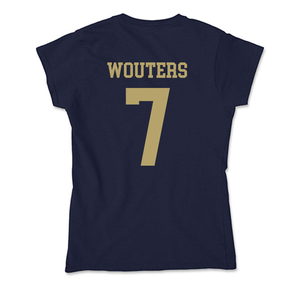 UC Davis - NCAA Men's Soccer : Tristan Wouters - Soft Style Women’s T-Shirt-1