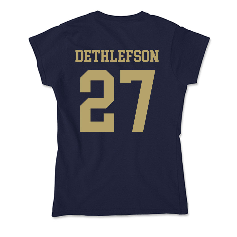 UC Davis - NCAA Softball : Alyssa Dethlefson Dethlefson - Soft Style Women’s T-Shirt-1