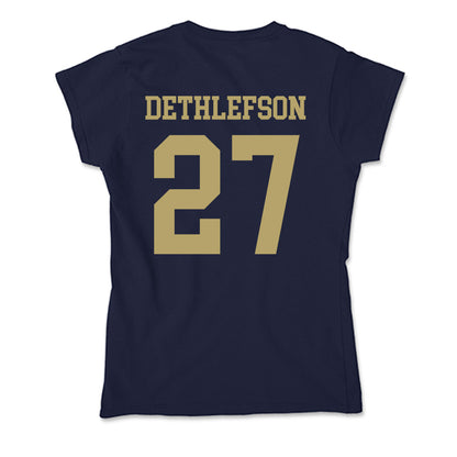 UC Davis - NCAA Softball : Alyssa Dethlefson Dethlefson - Soft Style Women’s T-Shirt-1