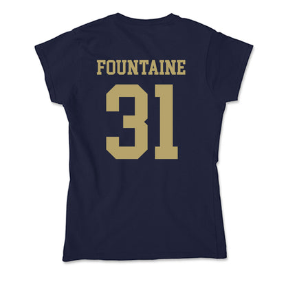 UC Davis - NCAA Softball : Sophia Fountaine - Soft Style Women’s T-Shirt-1