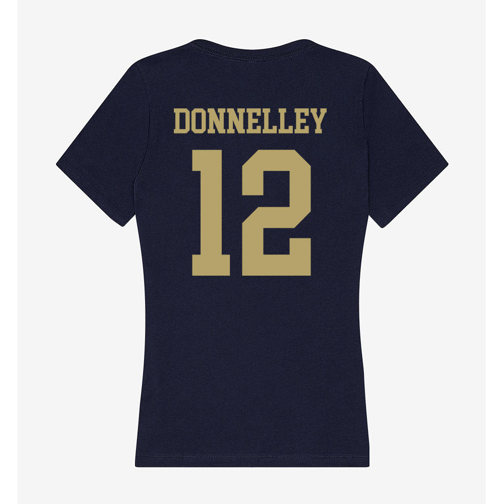 UC Davis - NCAA Women's Lacrosse : Kate Donnelley - Women's V-Neck T-Shirt-1