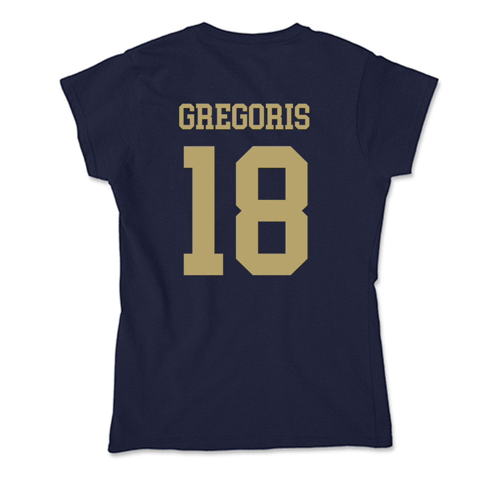 UC Davis - NCAA Women's Soccer : Lisette Gregoris - Soft Style Women’s T-Shirt-1