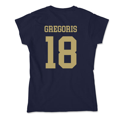 UC Davis - NCAA Women's Soccer : Lisette Gregoris - Soft Style Women’s T-Shirt-1