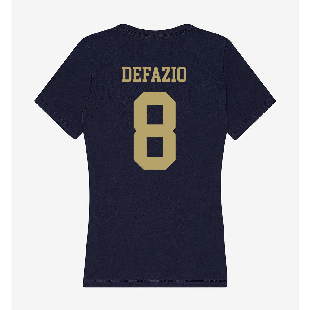 UC Davis - NCAA Women's Soccer : Jaycee DeFazio - Women's V-Neck T-Shirt-1