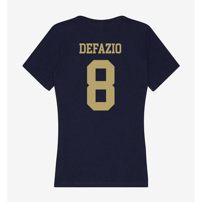 UC Davis - NCAA Women's Soccer : Jaycee DeFazio - Women's V-Neck T-Shirt-1