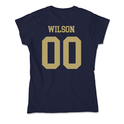 UC Davis - NCAA Men's Soccer : Mekhai Wilson - Soft Style Women’s T-Shirt-1