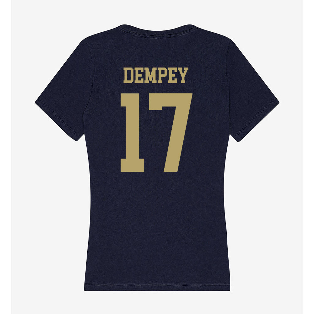 UC Davis - NCAA Women's Field Hockey : Jamie Dempey - Women's V-Neck T-Shirt-1